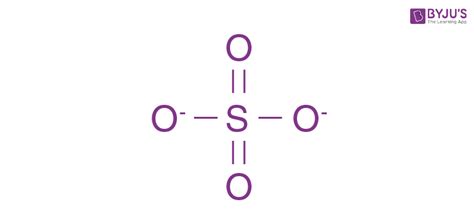 sulfate ion lewis structure|How to Draw the Lewis Structure for the Sulfate Ion.